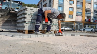 Muradiyede sokaklar Yunusemre ile güzelleşiyor^