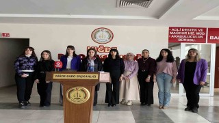 Niğde Barosu: Şiddetin karşısında, kadınlarımızın yanındayız.