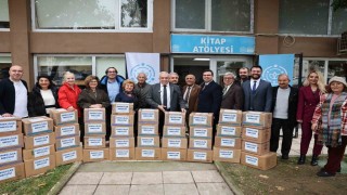 Nilüferden 81 ile kitap desteği giderek büyüyor