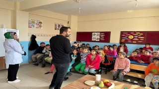 Öğrencilere sağlık eğitimi verildi