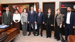 OKÜ, Özbekistan Chirchiq Devlet Pedagoji Üniversitesi Heyetini Ağırladı