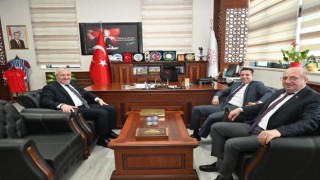 OKÜ Rektörü Uzun'dan Osmaniye İl Sağlık Müdürü Dr. Yavuzyılmaz’a Ziyaret