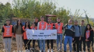 OKÜ’lü Öğrencilerden Fidan Dikme Etkinliği ile Çevreye Destek