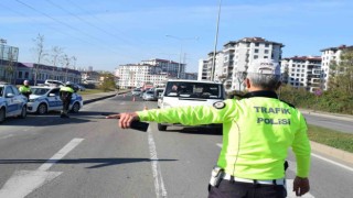 Orduda bir haftada 17 binden fazla araç ve sürücüsü denetlendi