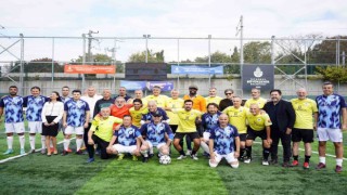 Organ Bağışı Haftasında farkındalık için futbol maçı düzenlendi