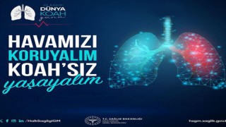 Osmaniye İl Sağlık Müdürlüğü’nden 20 Kasım Dünya KOAH Günü Mesajı