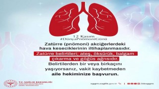 Osmaniye İl Sağlık Müdürlüğü’nden "Dünya Pnömoni Günü" Uyarısı