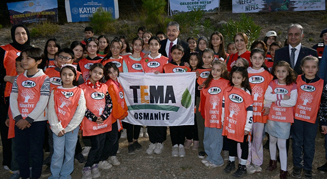 Osmaniye'de Fidan Dikim Etkinliği Gerçekleştirildi