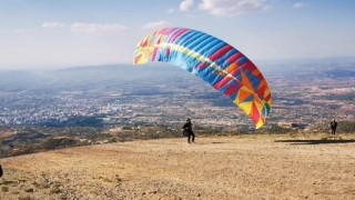 Osmaniye'de yamaç paraşütü festivali düzenlendi