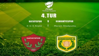 Osmaniyespor FK Ziraat Türkiye Kupası’nda Hatayspor’la Karşılaşacak
