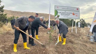 ÖSYMnin 50nci yılında, bin 500 fidan toprakla buluştu