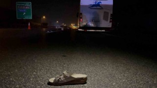 Otobanda yolun karşısına geçmek isteyen kadına otobüs çarptı: 1 ölü