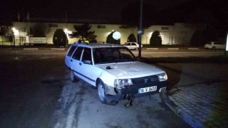 Otomobil ile çarpışan motosikletin sürücüsü ağır yaralandı
