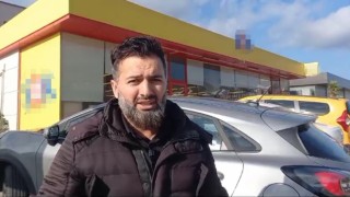 Otomobille çarptılar sonra darp ettiler: Talihsiz kurye kamera kayıtlarıyla hakkını arıyor