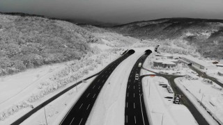 Otoyolun Bolu geçişinde kar temizlemesi yapılacak