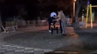 Parka tekmelerle zarar verdiler: Hedefimiz çocuklar değil, aileleri