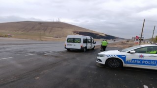Patnosta öğrenci taşıma araçlarında güvenlik denetimi yapıldı