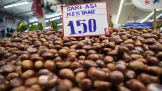 Pazarda Çin kestanesinin yerini yerli kestane aldı