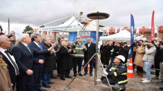 Pınarbaşı doğalgaza kavuştu