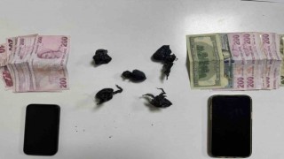 Polisin Dur ihtarına uymadı, araçtan uyuşturucu çıktı