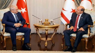 Rektör Prof. Dr. Budak, KKTC Cumhurbaşkanı Tatarı ziyaret etti