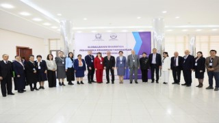 Rektör Uzuna Özbekistanda ‘Fahri Profesör ünvanı verildi