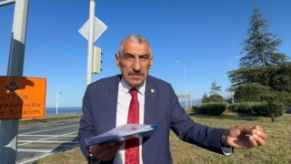 Rizede sürekli kazaların olduğu bölge şoför esnafını canından bezdirdi