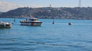 Rumeli Hisarında denizde kaybolan 2 kişiyi arama çalışmaları devam ediyor