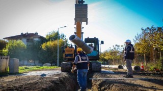 Sakaryada o mahallenin yağmur suyu altyapısı kışa hazır