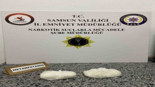 Samsunda 500 gram metamfetamin ele geçirildi