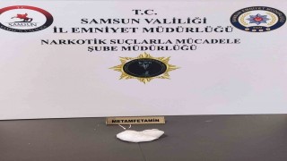 Samsunda evinde uyuşturucu ele geçen şahıs gözaltına alındı