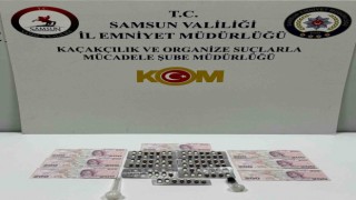 Samsunda sahte para ve uyuşturucu operasyonu