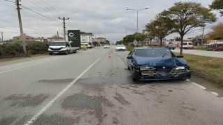 Samsunda trafik kazası: 1 yaralı
