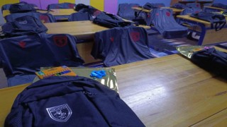 Samsunspor taraftarlarından kırsal okullara destek