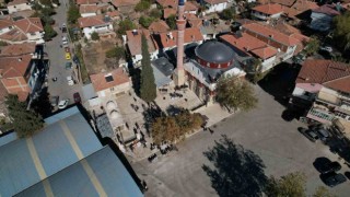Sandal Mahalle Camisi Cemarın travertenleriyle yenilendi