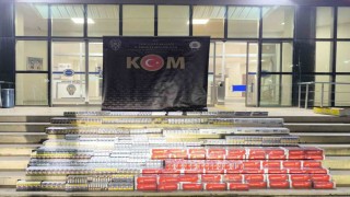 Şanlıurfada 8 bin paket kaçak sigara ele geçirildi
