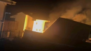 Sapancada bungalovda çıkan yangın korkuttu