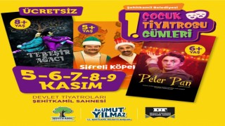 Şehitkamilde 1. Çocuk Tiyatrosu Günleri başlıyor