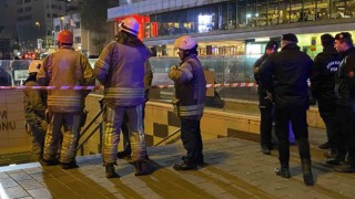 Seyrantepe-Hacıosman Metro Hattının Taksim durağında intihar