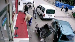 Siirtte kontrolden çıkan araç korku dolu anlar yaşattı