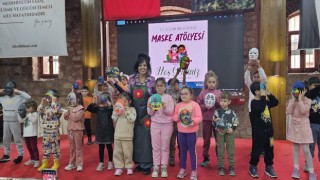 Silivri Belediyesi Maske Atölyesi etkinliği düzenledi