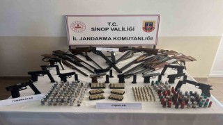 Sinopta silah ve mühimmat kaçakçılığı