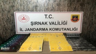 Şırnakta jandarma ekiplerinden kaçakçılık operasyonu