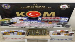 Sivasta kaçak tütün operasyonu, binlercesi ele geçirildi