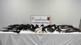 Siverekte silah ve uyuşturucu tacirlerine darbe