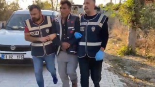 Sokakta dini nikahlı eşini vuran şüphelinin gözaltına alındığı anın görüntüleri ortaya çıktı