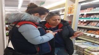 Sökede marketler eşzamanlı denetlendi