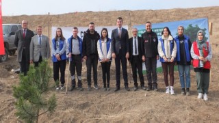 Sungurlu OSBde bin fidan toprakla buluştu