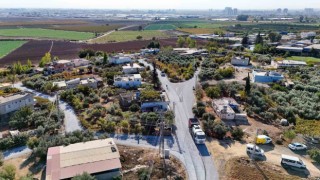 Tarsusta kırsal yollar yenileniyor