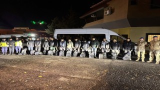 Tekirdağda düzensiz göç operasyonu: 21 göçmen yakalandı